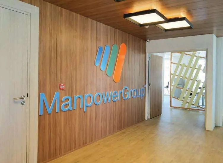 Accueil et réception des bureaux ManpowerGroup à Casablanca