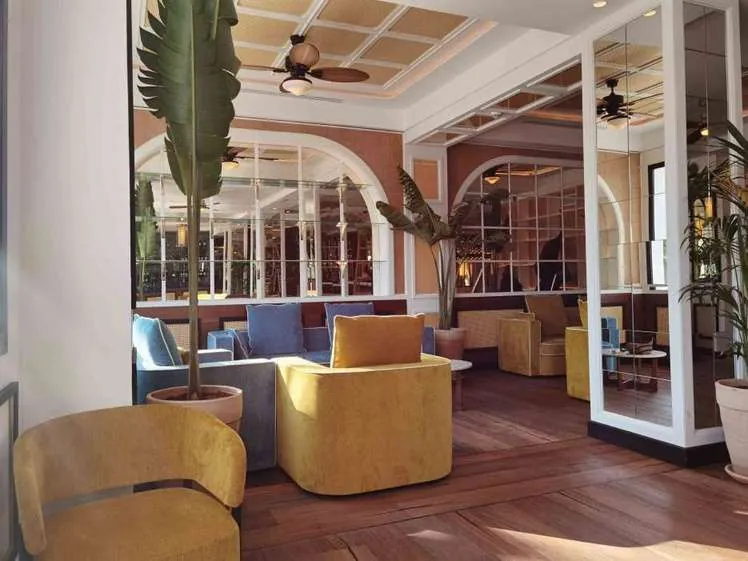 Salon de la Villa Blanca à Casablanca